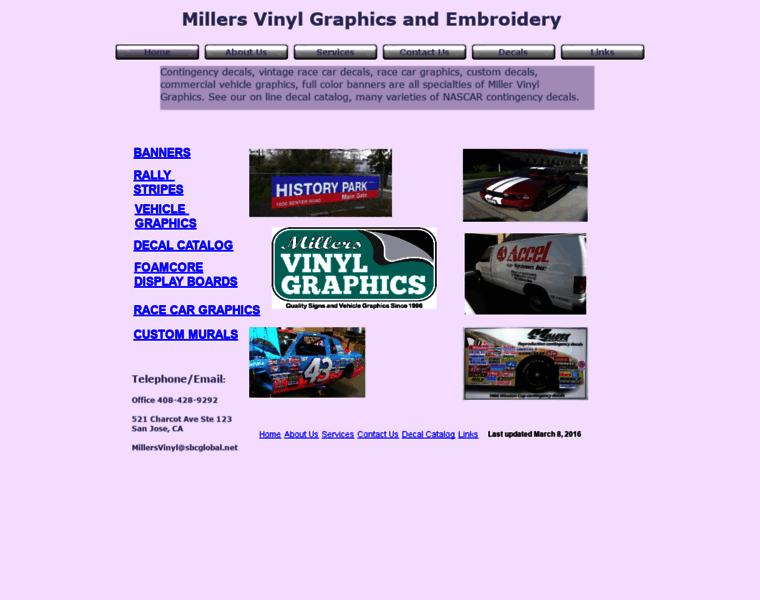 Millersvinylgraphics.com thumbnail