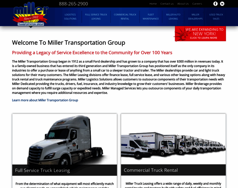 Millertransgroup.com thumbnail