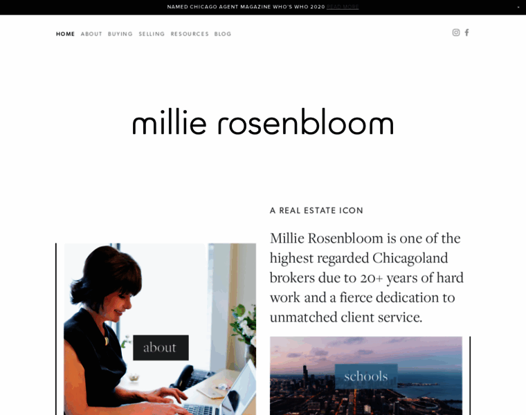 Millierosenbloom.com thumbnail
