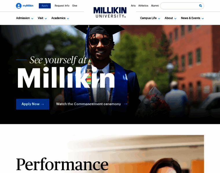 Millikin.edu thumbnail