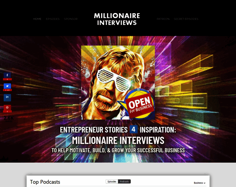 Millionaire-interviews.com thumbnail