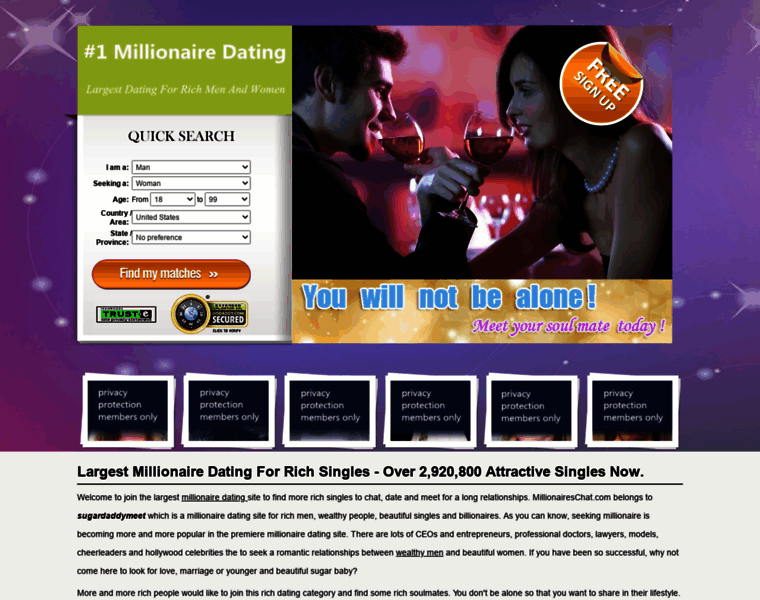 Millionaireschat.com thumbnail