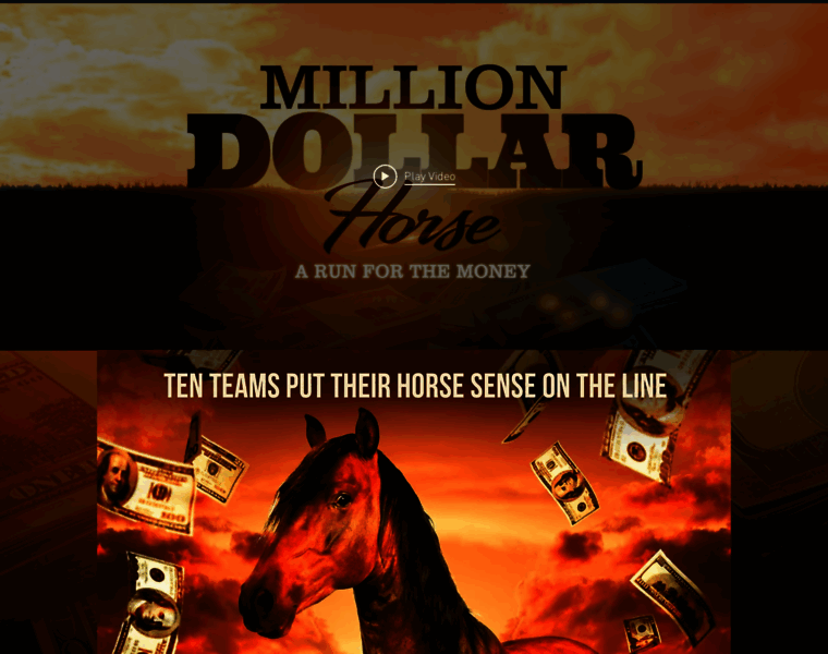 Milliondollarhorse.com thumbnail