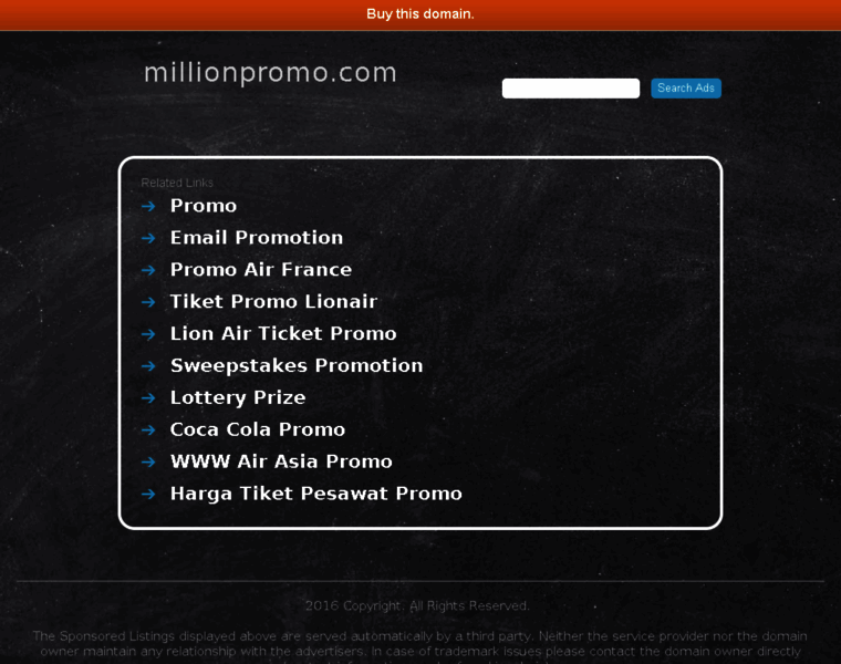 Millionpromo.com thumbnail