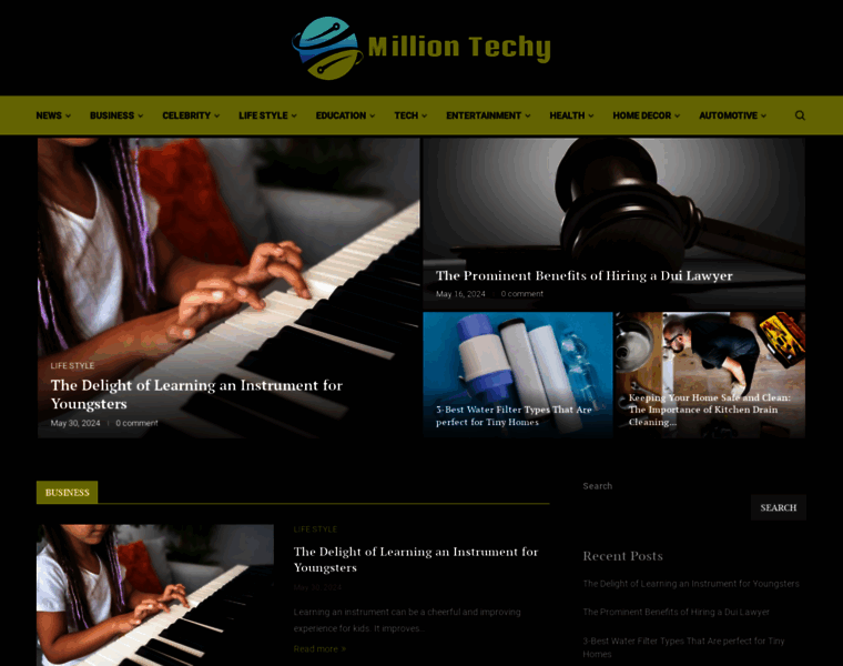 Milliontechy.com thumbnail