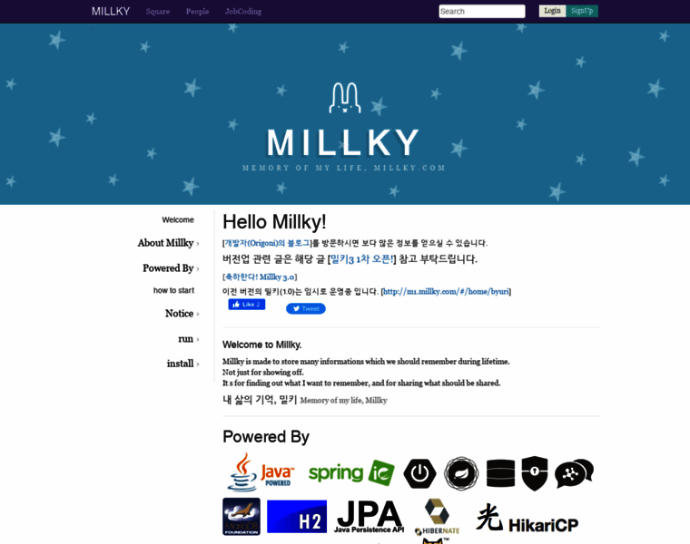 Millky.com thumbnail