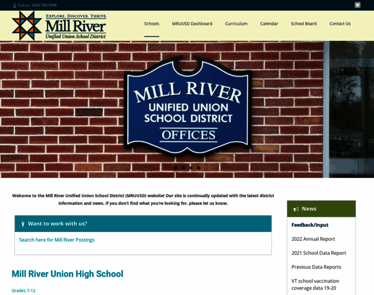 Millriverschools.org thumbnail