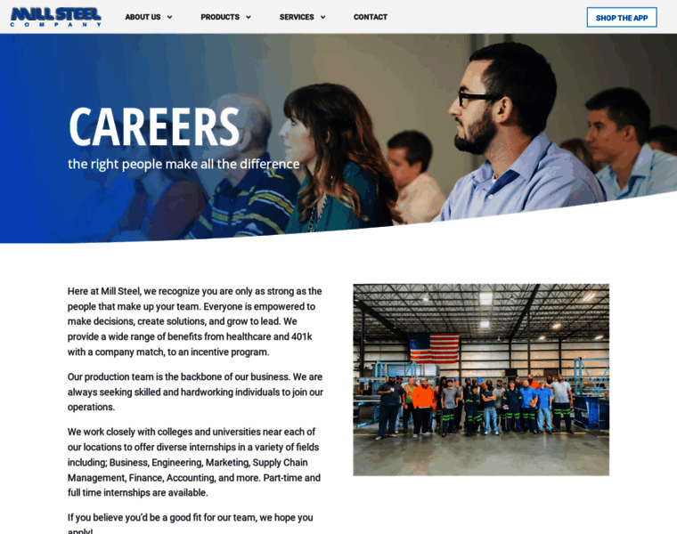 Millsteelcareers.com thumbnail