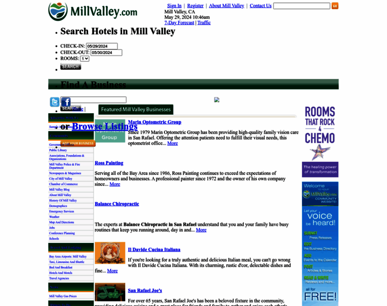 Millvalley.com thumbnail