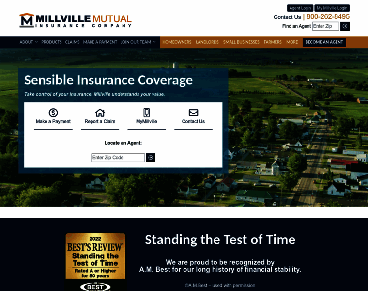 Millvilleinsurancecompanies.com thumbnail