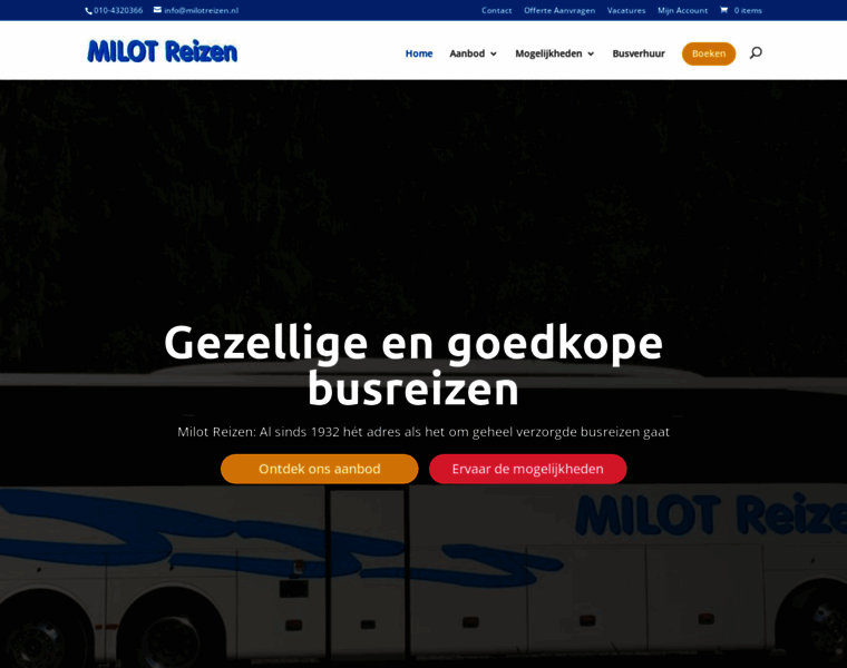 Milotreizen.nl thumbnail