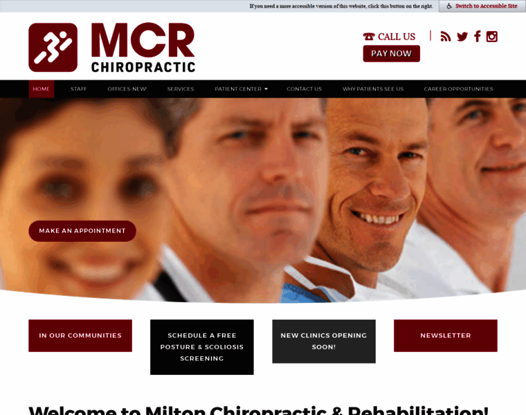 Miltonchiropractic.com thumbnail
