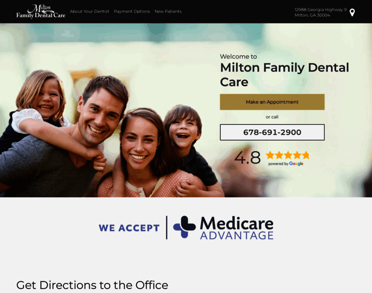 Miltonfamilydentalcare.com thumbnail