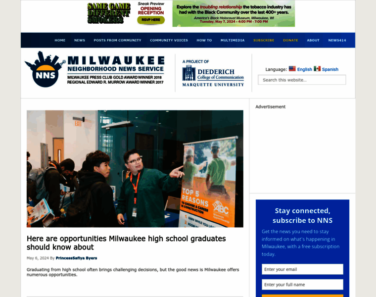 Milwaukeenns.org thumbnail