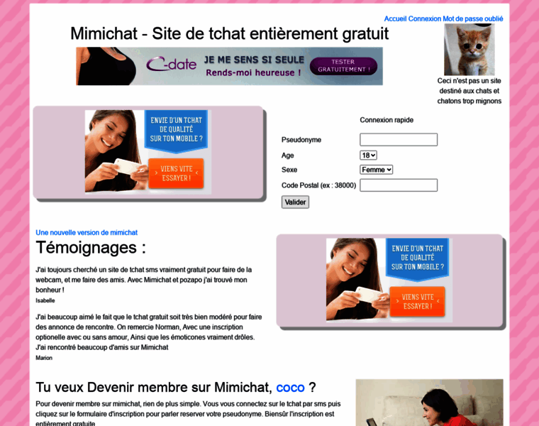 Mimichat.org thumbnail