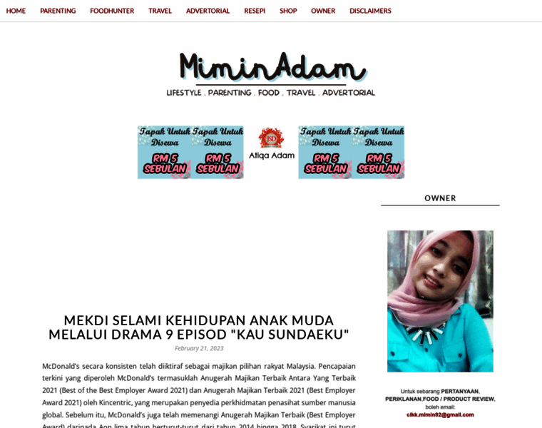 Miminadam.com thumbnail