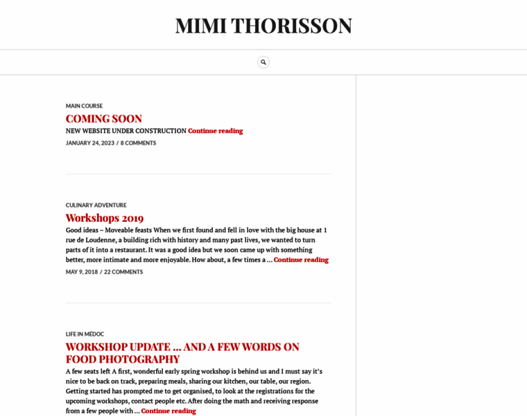 Mimithorisson.com thumbnail