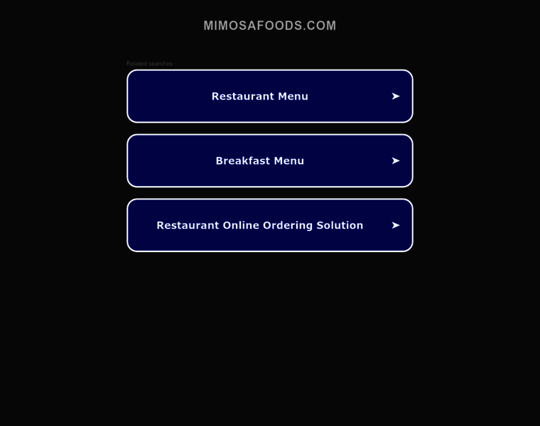 Mimosafoods.com thumbnail