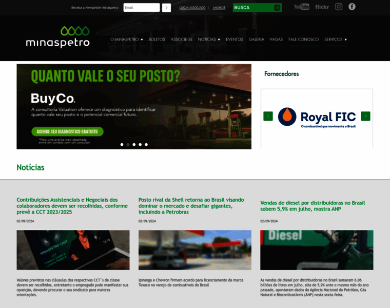 Minaspetro.com.br thumbnail