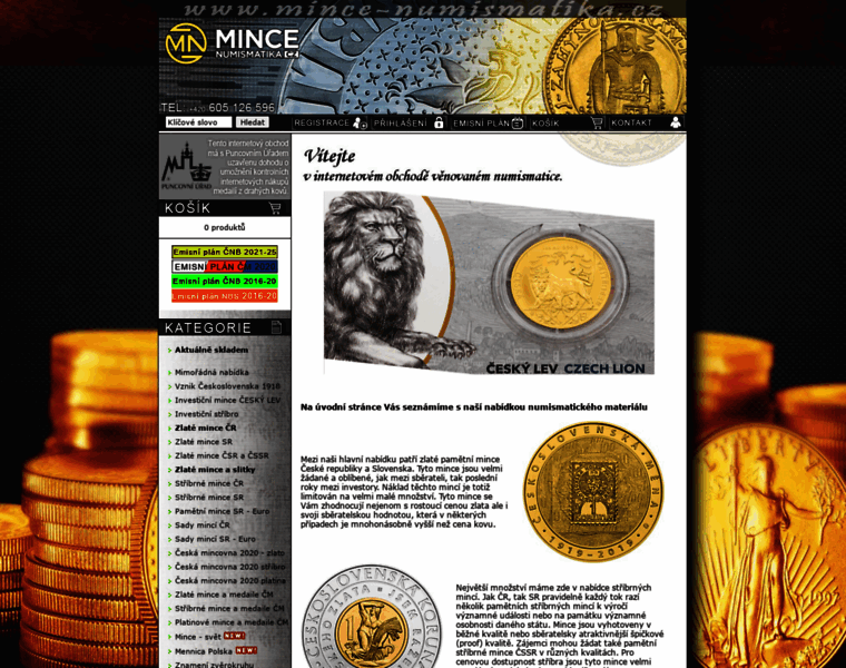 Mince-numismatika.cz thumbnail