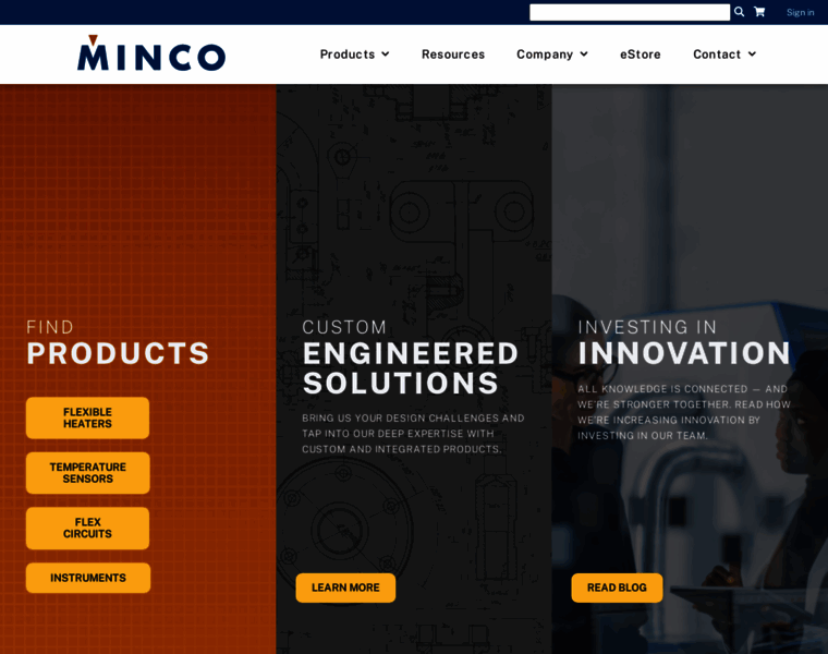 Minco.com thumbnail