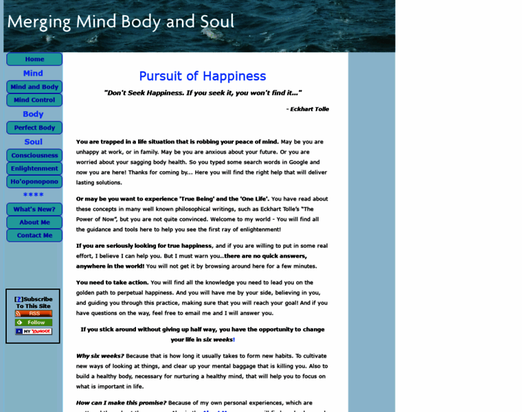Mind-body-soul.net thumbnail