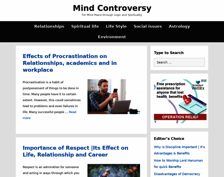 Mindcontroversy.com thumbnail