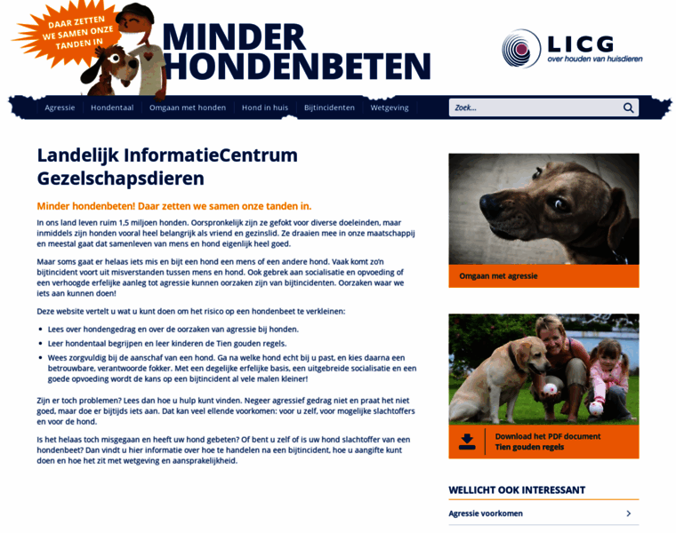 Minderhondenbeten.nl thumbnail
