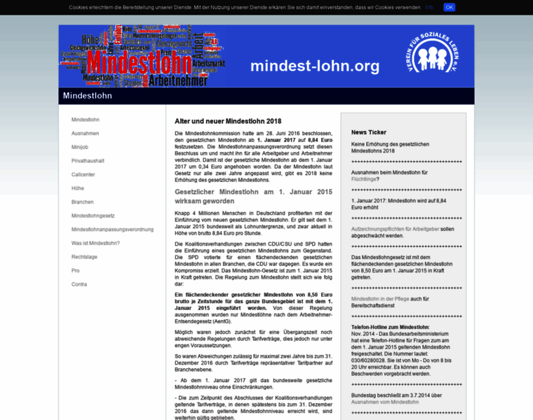 Mindest-lohn.org thumbnail