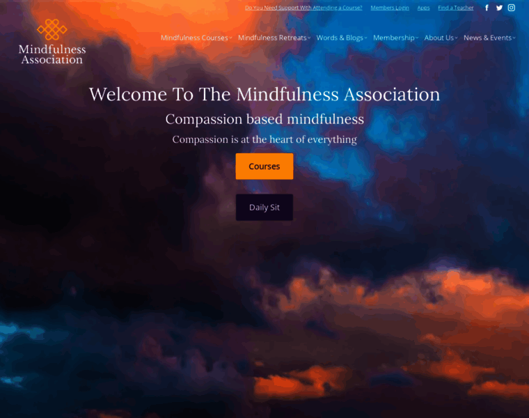 Mindfulnessassociation.net thumbnail