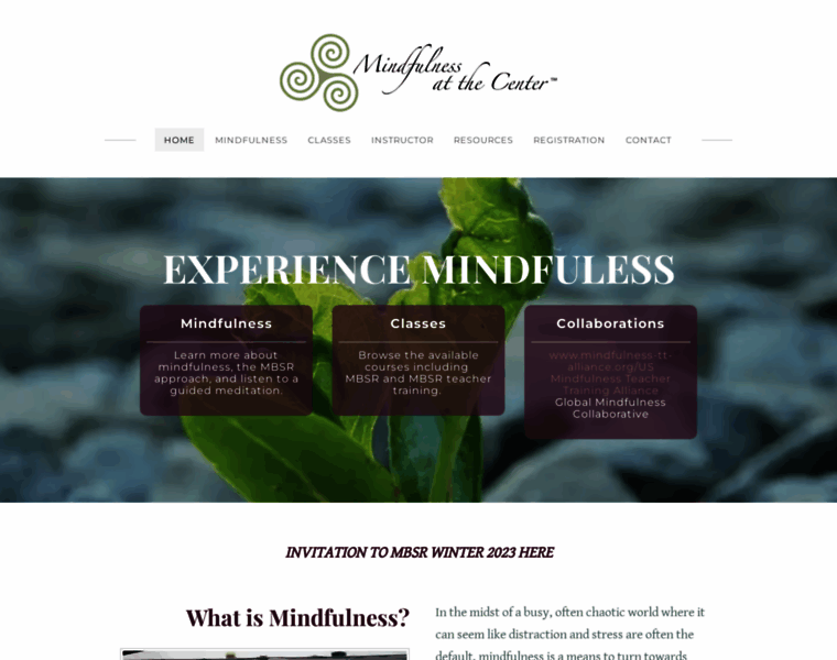 Mindfulnessatthecenter.com thumbnail
