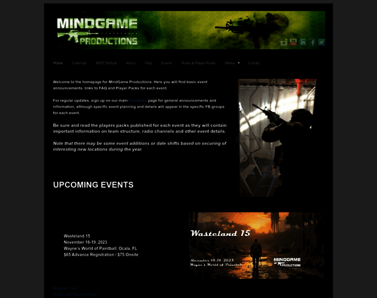 Mindgame-productions.com thumbnail
