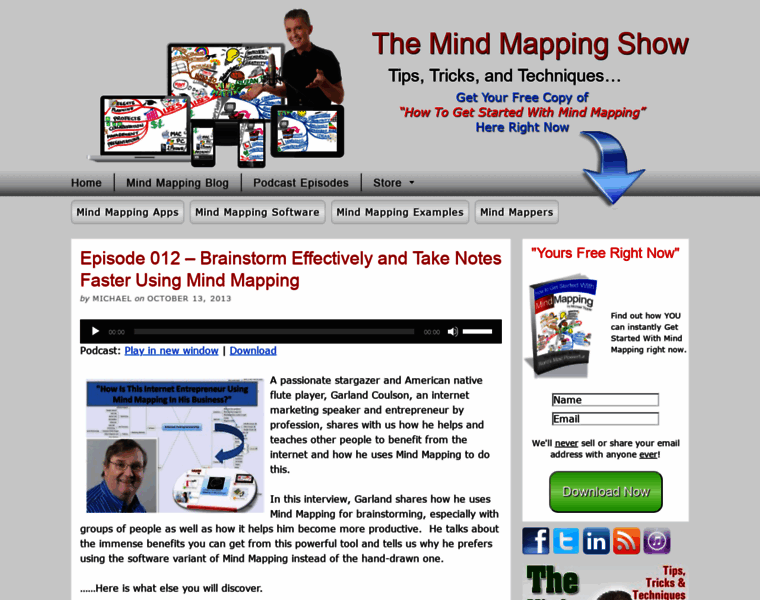 Mindmappingshow.com thumbnail