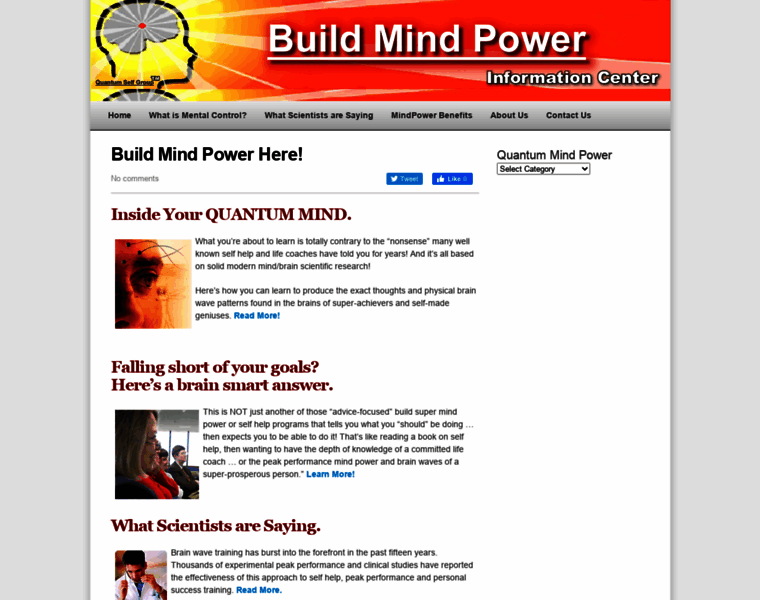 Mindpowerzone.com thumbnail