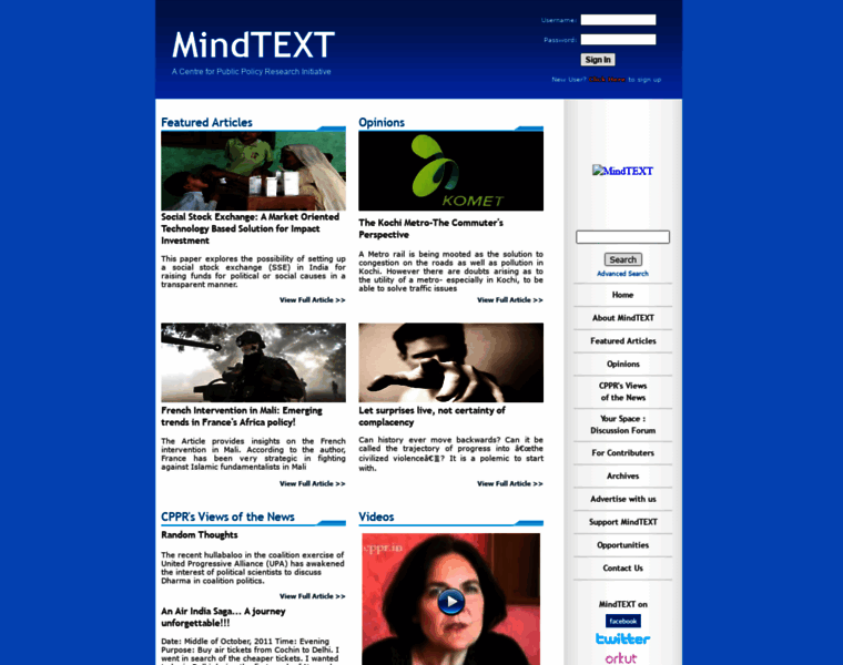 Mindtext.org thumbnail