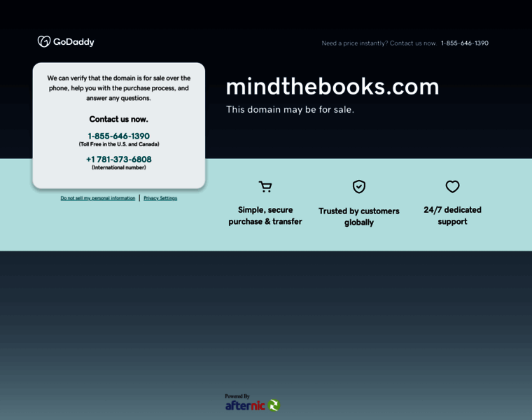 Mindthebooks.com thumbnail