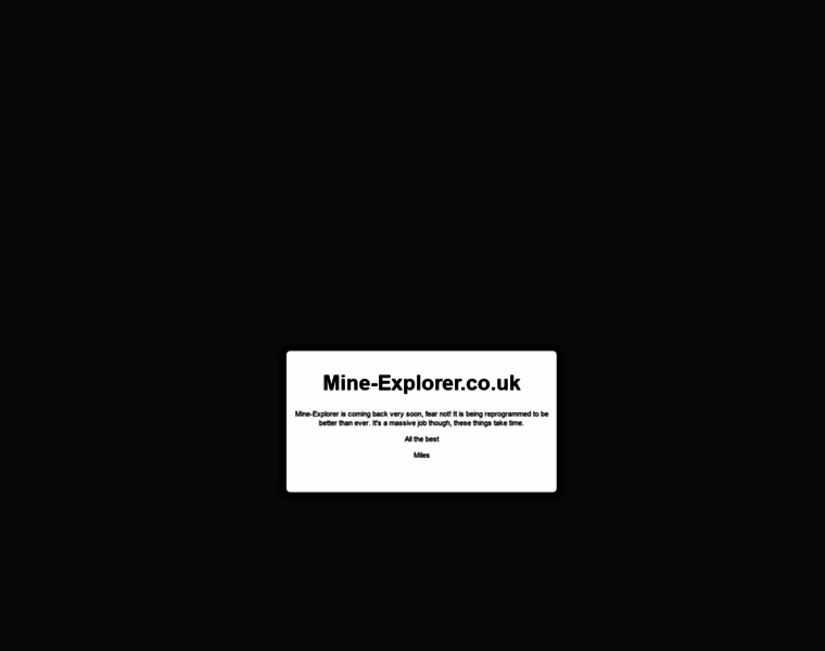 Mine-explorer.co.uk thumbnail