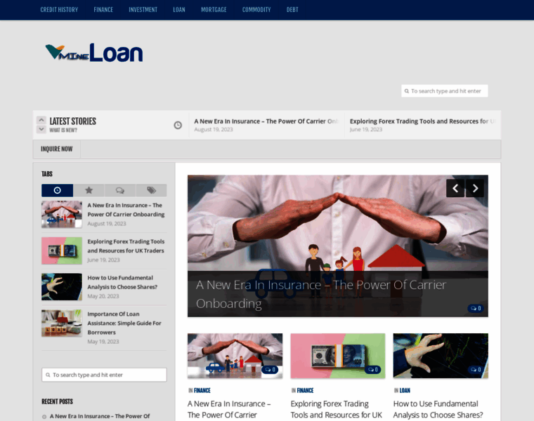 Mine-loan.com thumbnail