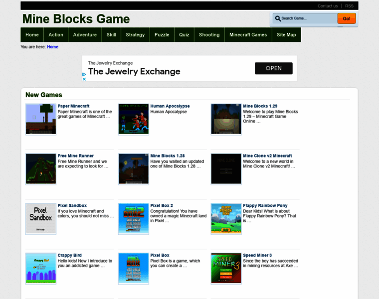 Mineblocksgame.com thumbnail
