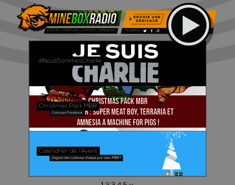 Mineboxradio.fr thumbnail