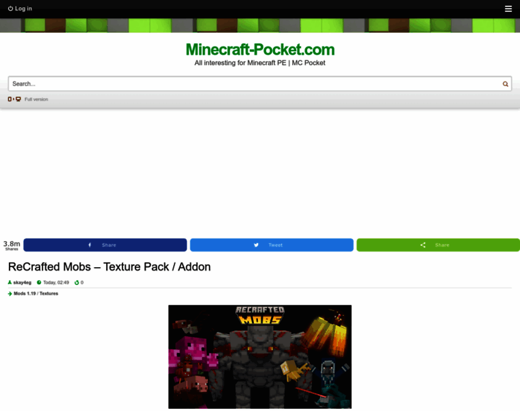 Minecraft-pocket.com thumbnail