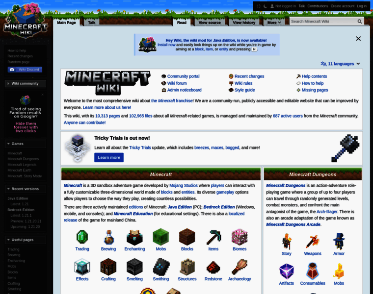 Minecraft.wiki thumbnail