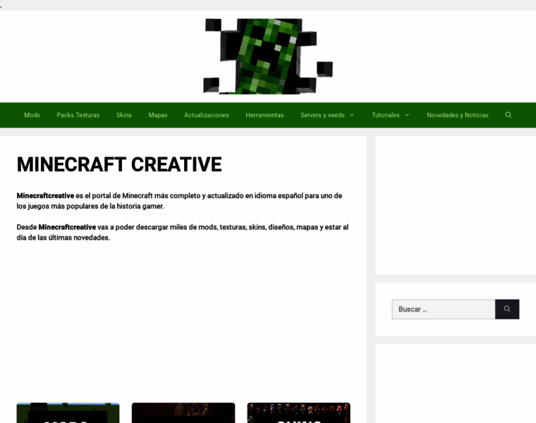 Minecraftcreative.com thumbnail