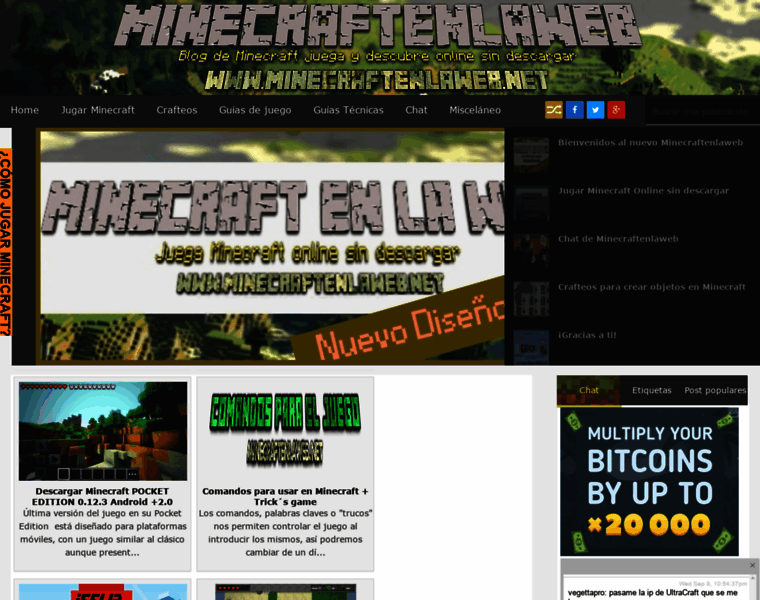 Minecraftenlaweb.net thumbnail
