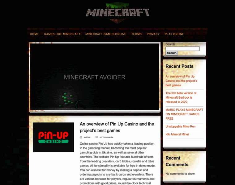 Minecraftgamesfree.net thumbnail