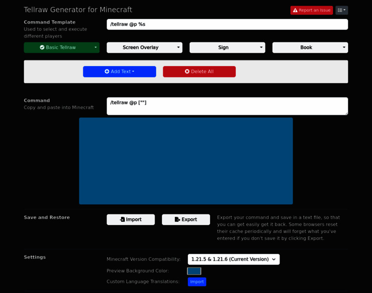 Minecraftjson.com thumbnail Minecraftjson.com thumbnail