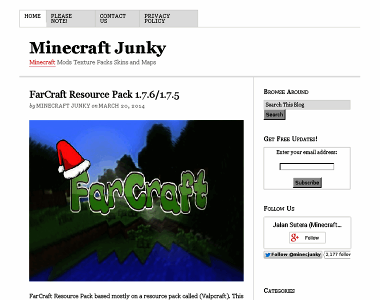 Minecraftjunky.com thumbnail