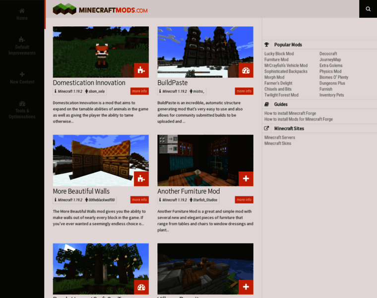 Minecraftmods.org thumbnail