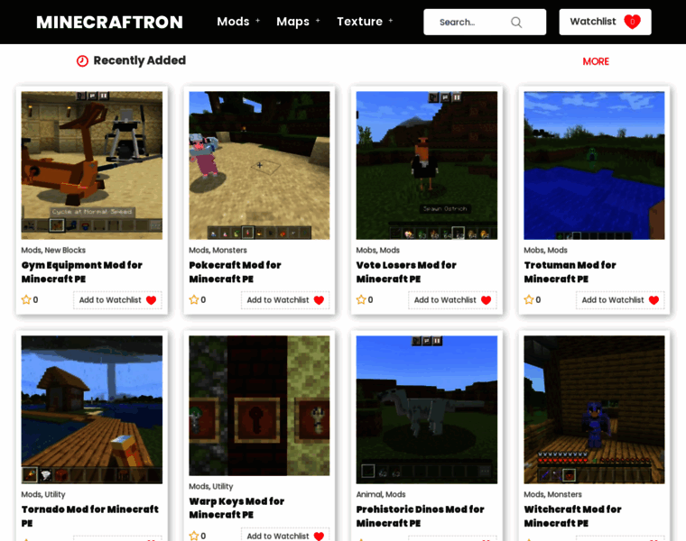 Minecraftron.com thumbnail