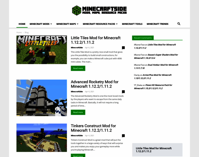 Minecraftside.com thumbnail